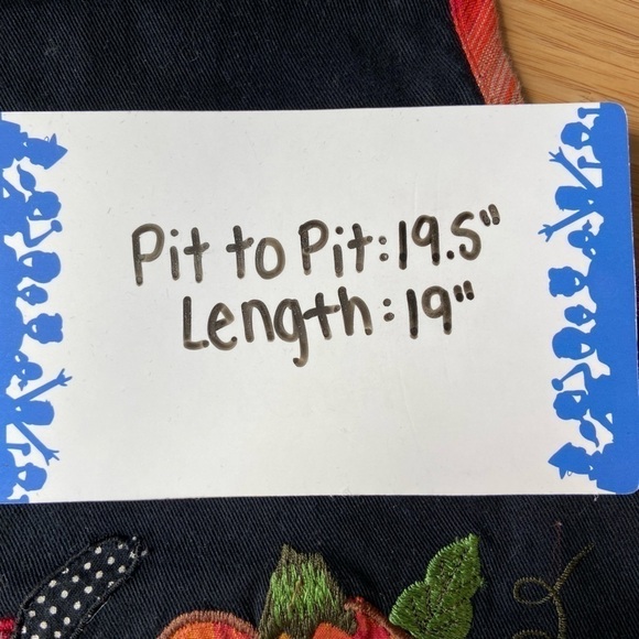 Vintage Tantrums Ornate Halloween Fall Black Button Up Embroidered Adorable Vest - Picture 11 of 12